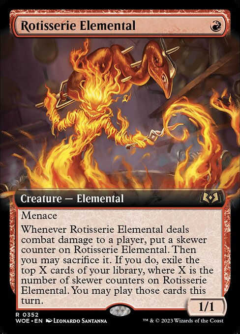 Rotisserie Elemental (woe) / Extended Art