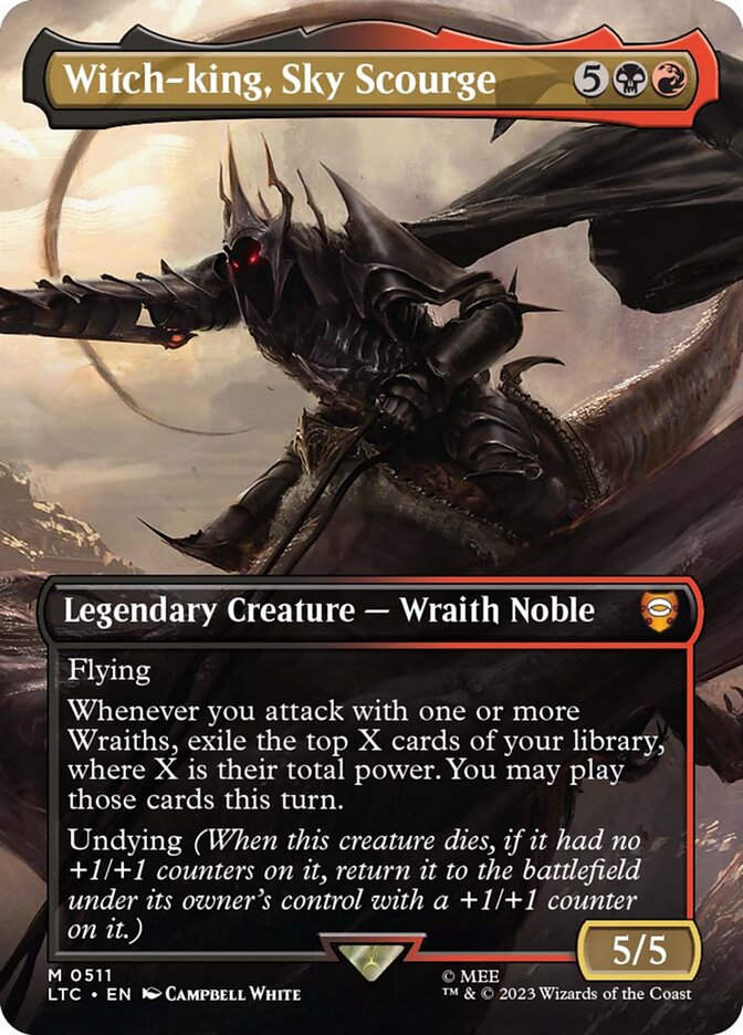 Witch-king, Sky Scourge (LTC) (511) / Borderless