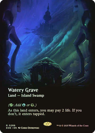 Watery Grave (EOE) (286) / Borderless Foil