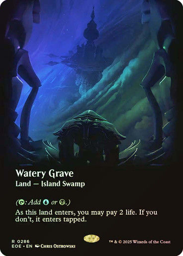 Watery Grave (EOE) (286) / Borderless Foil