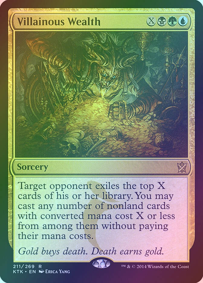 Villainous Wealth (KTK) (211) / Foil