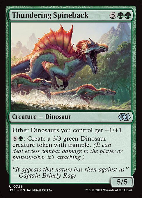 Thundering Spineback (J25) (726)