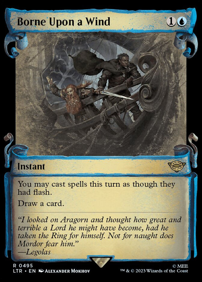 Borne Upon a Wind (LTR) (495) / Showcase