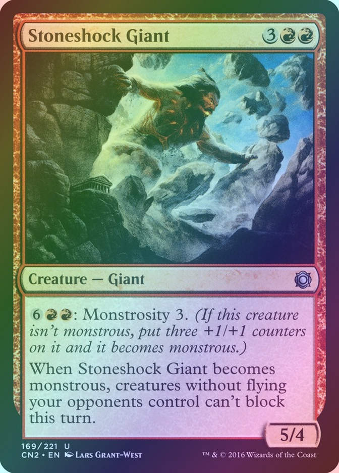 Stoneshock Giant (CN2) (169) / Foil