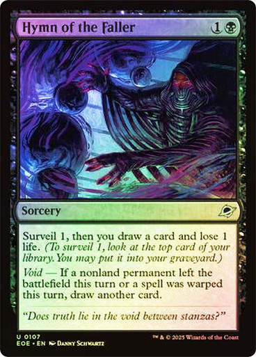 Hymn of the Faller (EOE) (107) / Foil