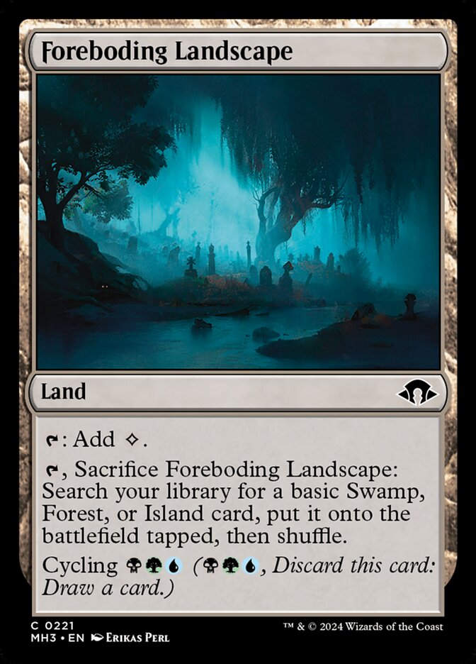 Foreboding Landscape (MH3) (221)