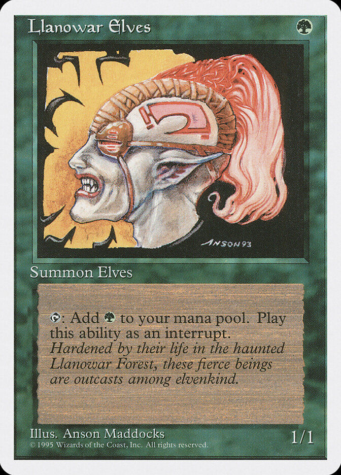 Llanowar Elves (4ED) (261)