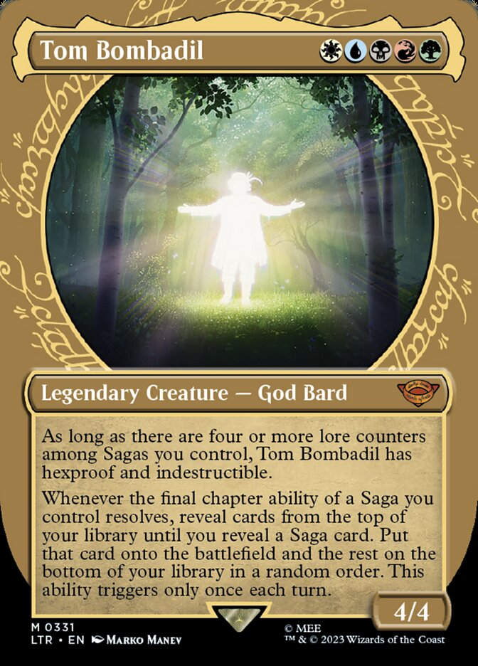 Tom Bombadil (LTR) (331) / Borderless / Showcase