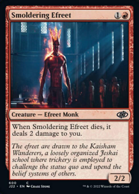 Smoldering Efreet (J22))