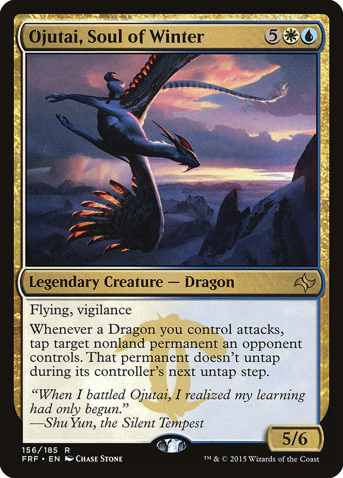 Ojutai, Soul of Winter (FRF) (156)