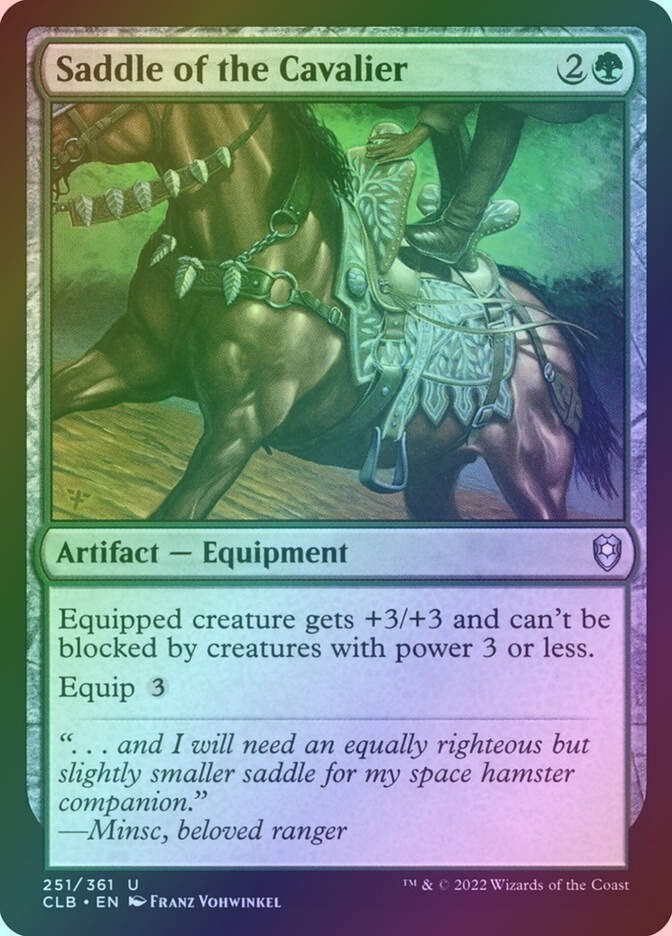 Saddle of the Cavalier (CLB) (251) / Foil
