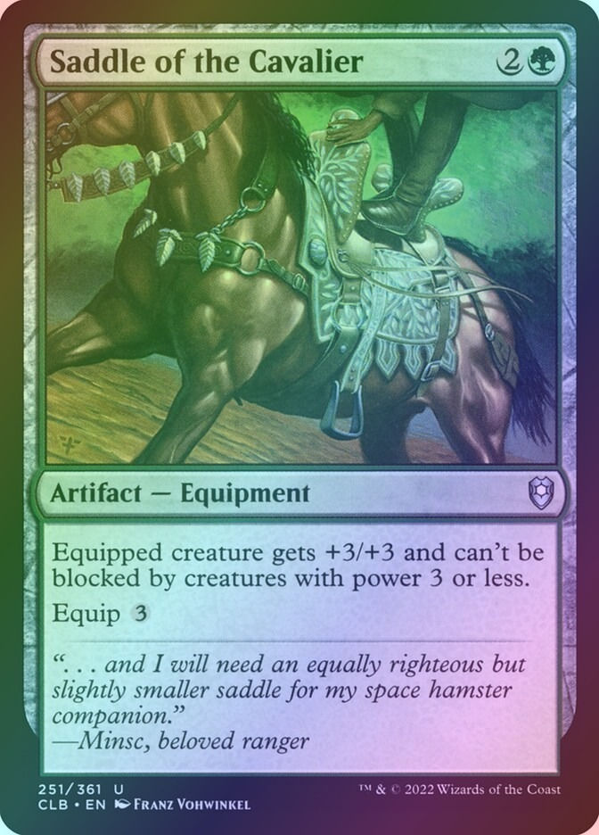 Saddle of the Cavalier (CLB) (251) / Foil