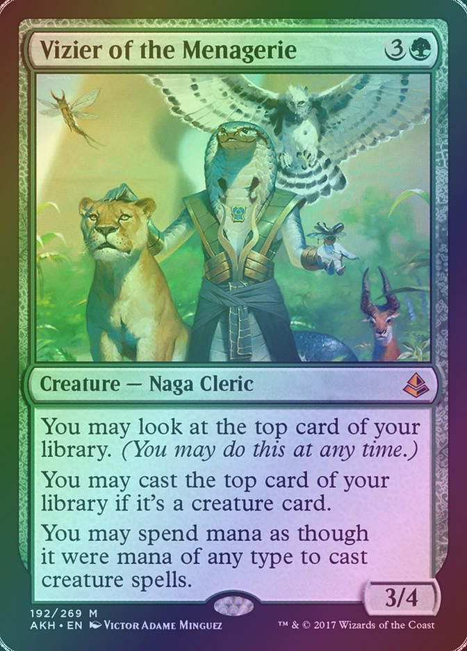 Vizier of the Menagerie (AKH) (192) / Foil