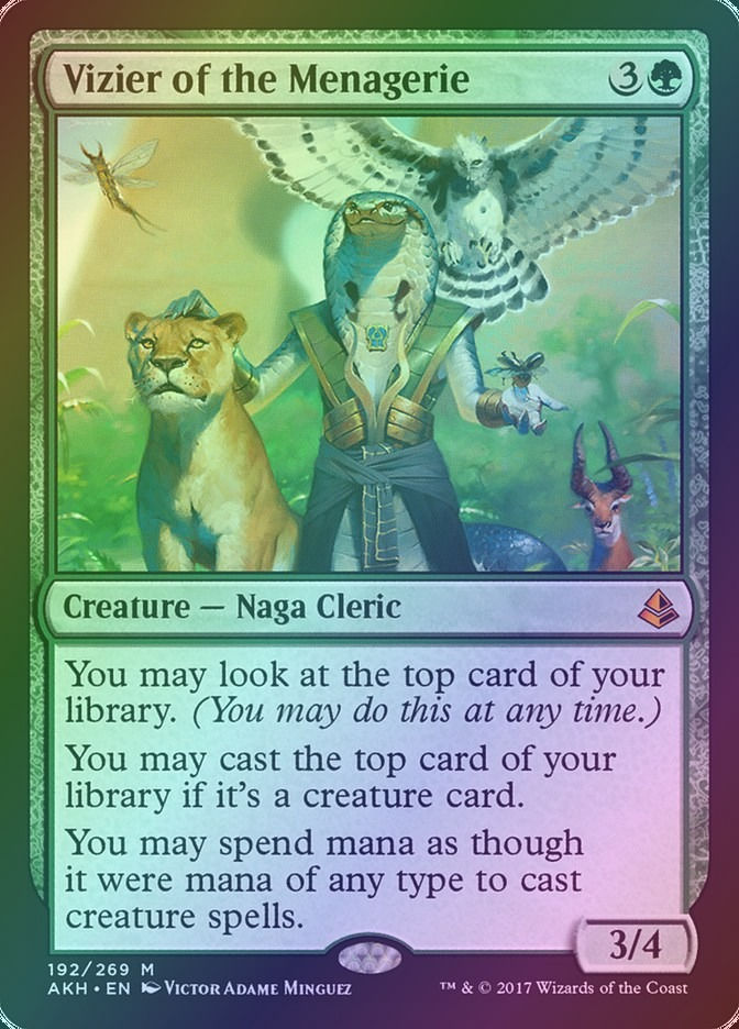 Vizier of the Menagerie (AKH) (192) / Foil