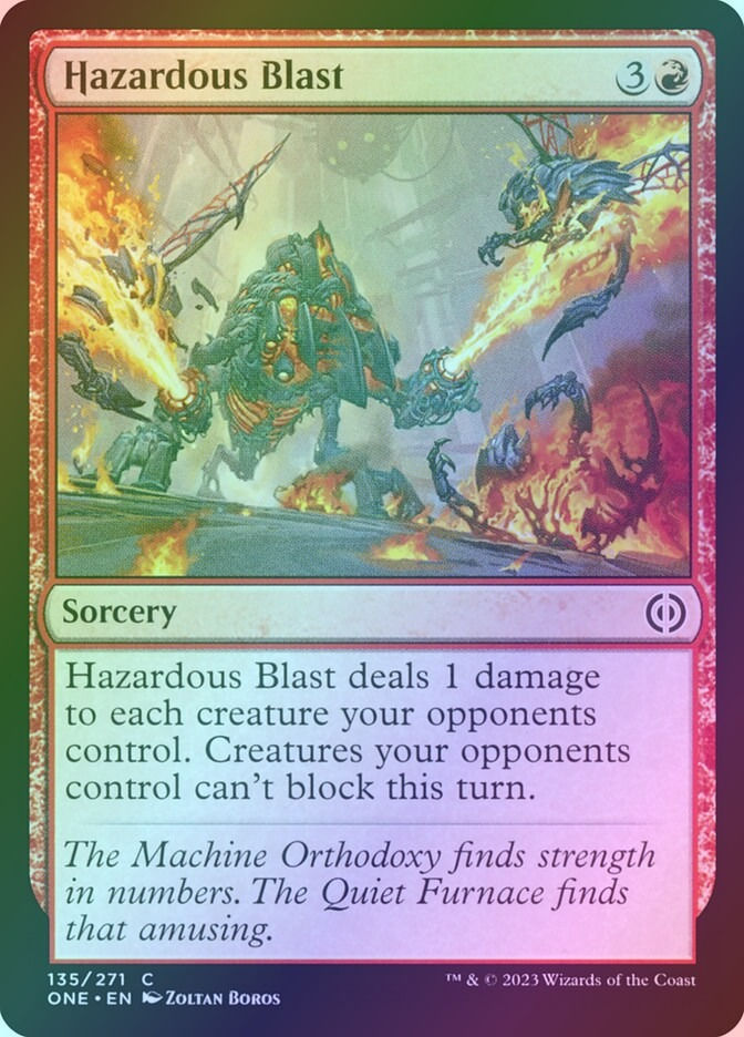 Hazardous Blast (ONE) (135) / Foil