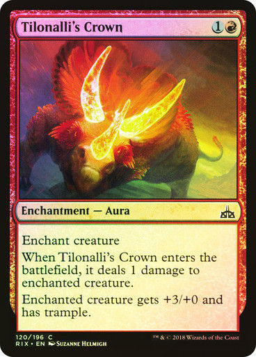 Tilonalli's Crown (RIX) (120) / Foil