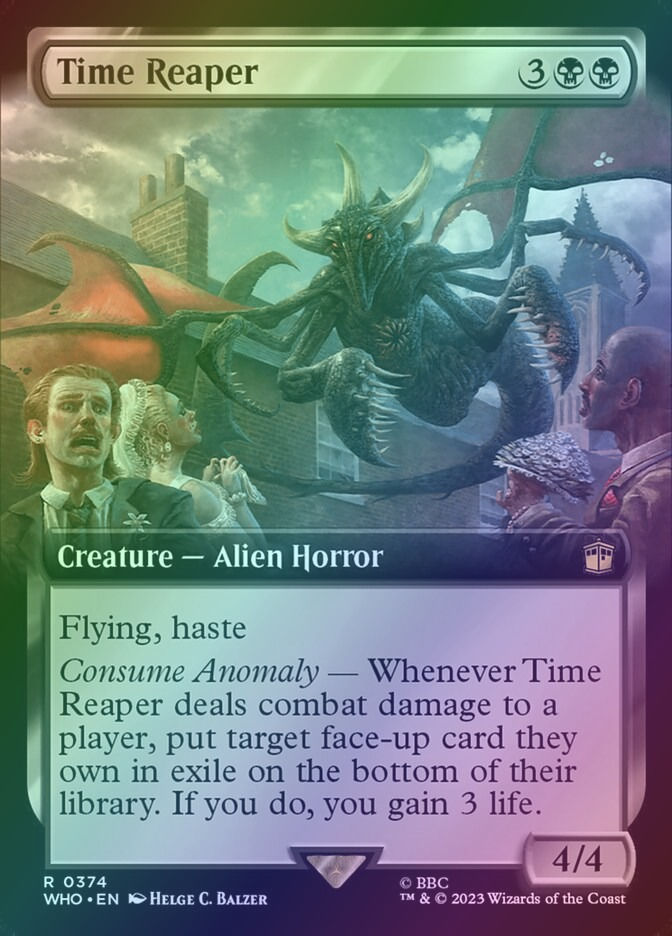 Time Reaper (WHO) (374) / Extended Art / Foil