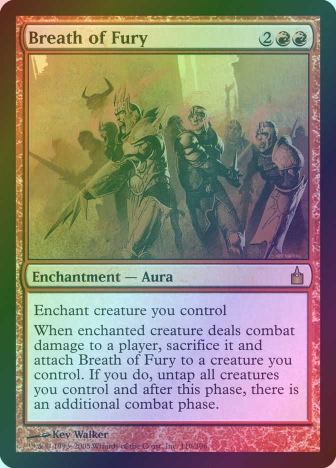 Breath of Fury (RAV) (116) / Foil