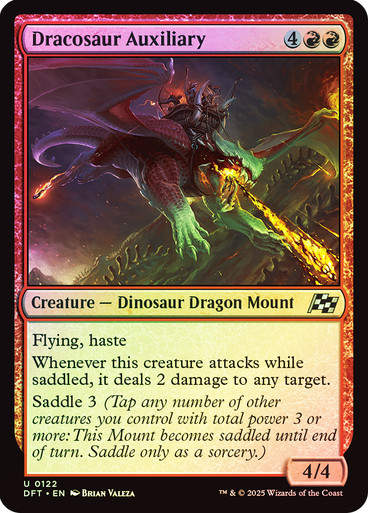 Dracosaur Auxiliary (DFT) (122) / Foil