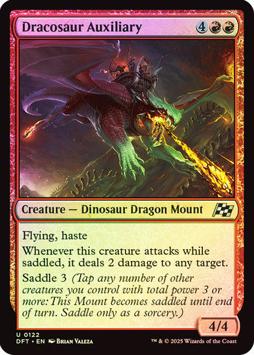 Dracosaur Auxiliary (DFT) (122) / Foil
