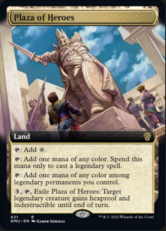 Plaza of Heroes (DMU) / Extended Art