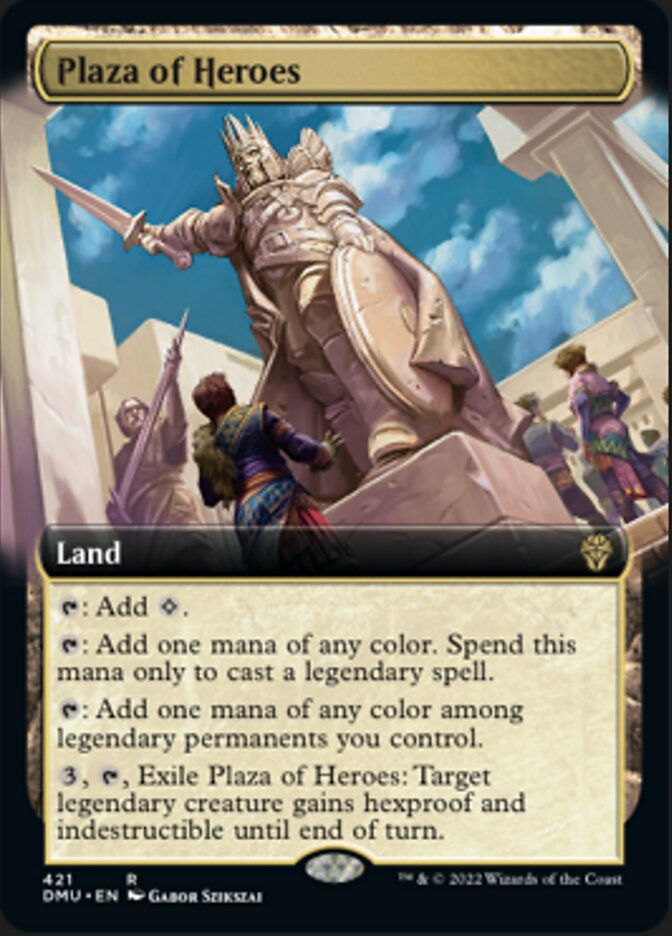 Plaza of Heroes (DMU) / Extended Art