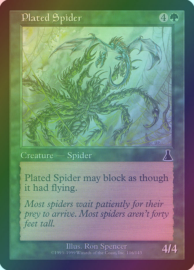 Plated Spider (UDS) (116) / Foil