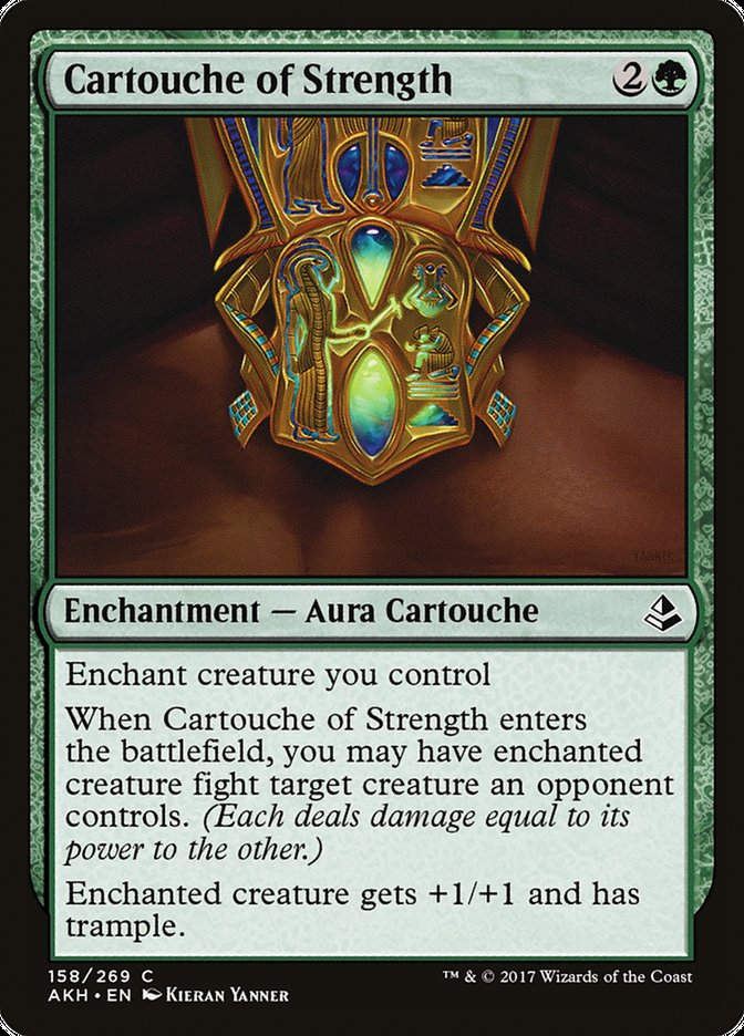 Cartouche of Strength (AKH) (158)
