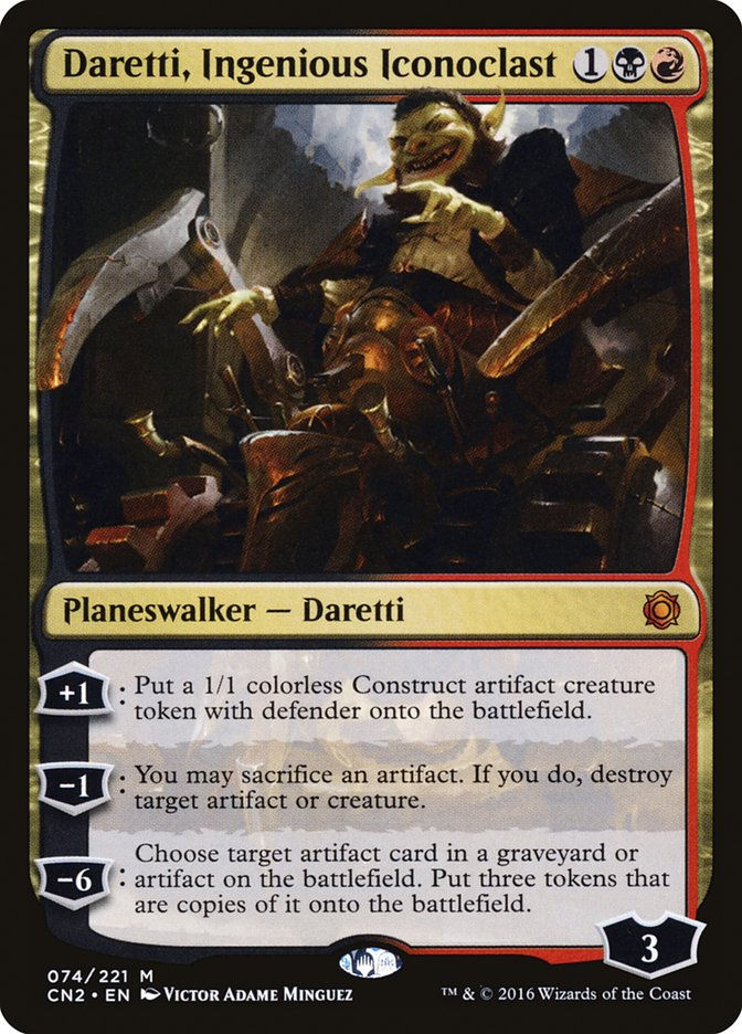 Daretti, Ingenious Iconoclast (cn2)