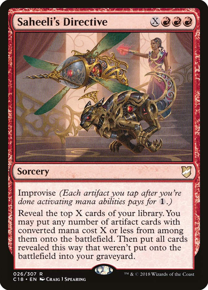Saheeli's Directive (c18)