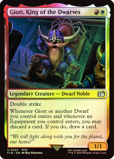 Giott, King of the Dwarves (FIN) (223) / Foil