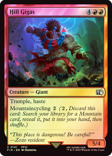 Hill Gigas (FIN) (141) / Foil