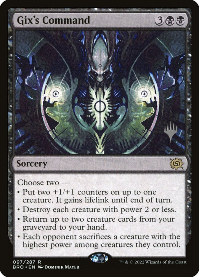 Gix's Command (PBRO) (97p)