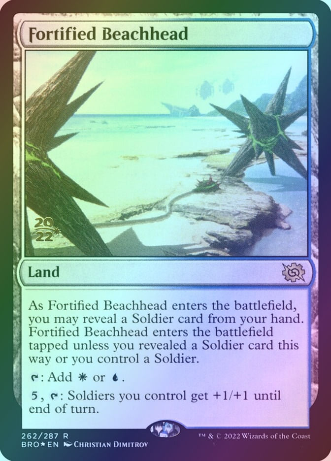 Fortified Beachhead (PBRO) (262s) / Foil