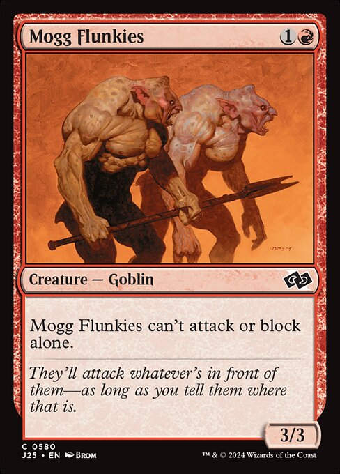 Mogg Flunkies (J25) (580)