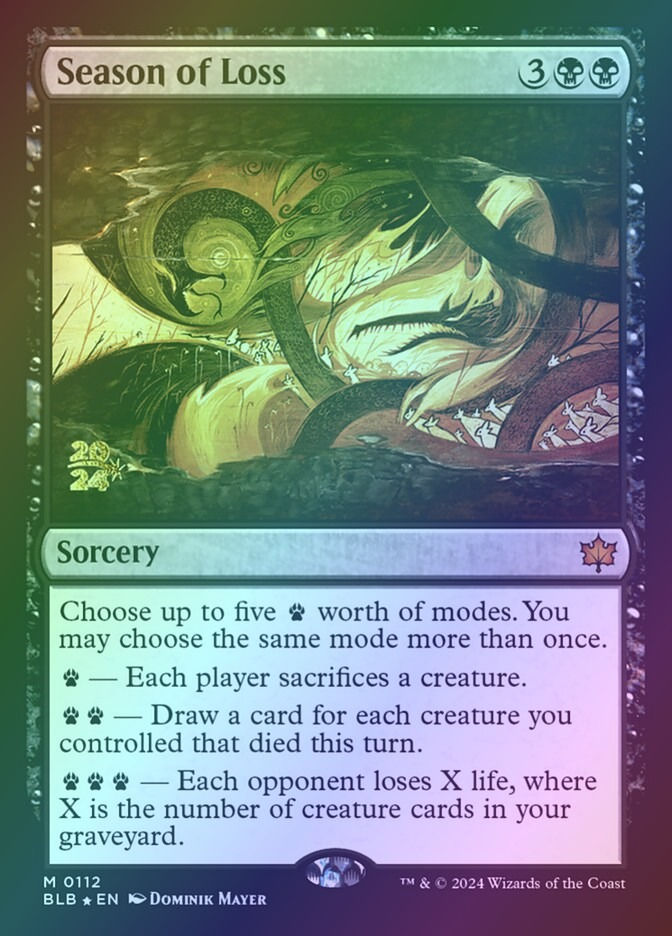 Season of Loss (PBLB) (112s) / Foil