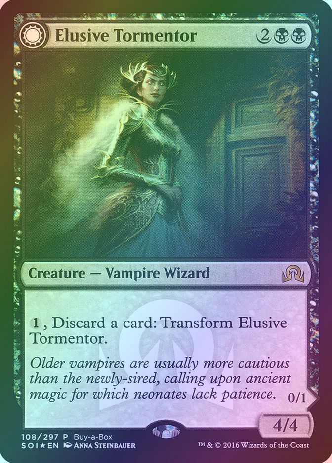 Elusive Tormentor // Insidious Mist (PSOI) (108) / Foil — cara 1 de 2