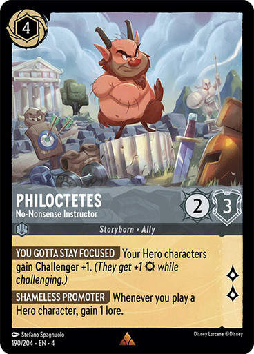 Philoctetes - No-Nonsense Instructor (LOR_URS)