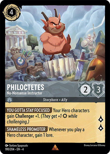Philoctetes - No-Nonsense Instructor (LOR_URS)