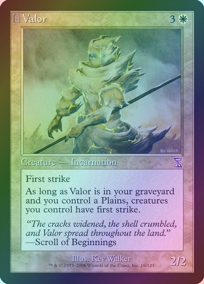 Valor (TSB) (16) / Foil
