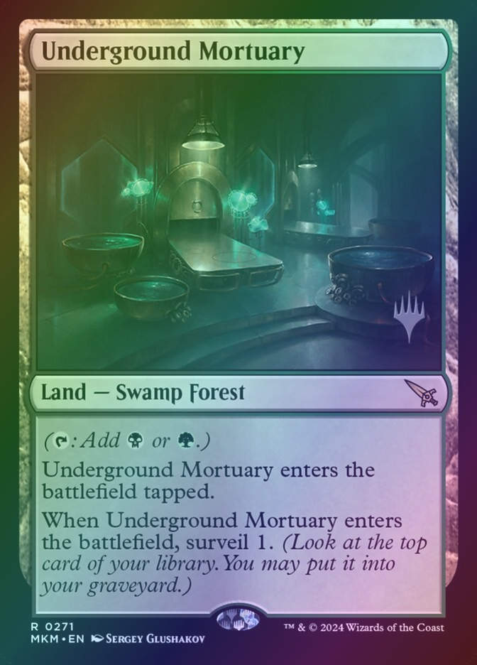 Underground Mortuary (PMKM) (271p) / Foil