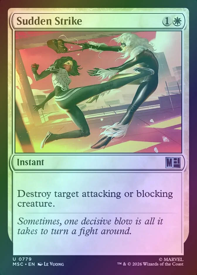 Sudden Strike (MSC) (779) / Foil