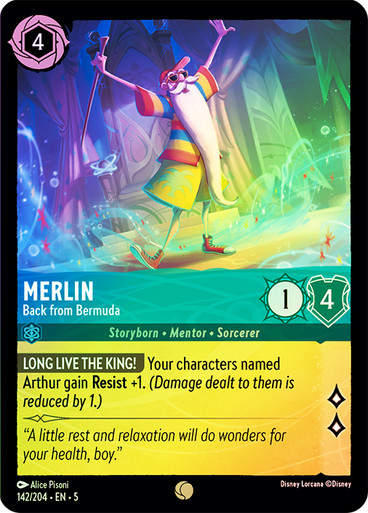 Merlin - Back from Bermuda (LOR_SHS) / Foil