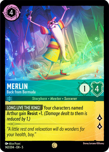 Merlin - Back from Bermuda (LOR_SHS) / Foil