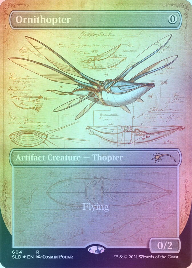 Ornithopter (SLD) (604) / Borderless / Foil