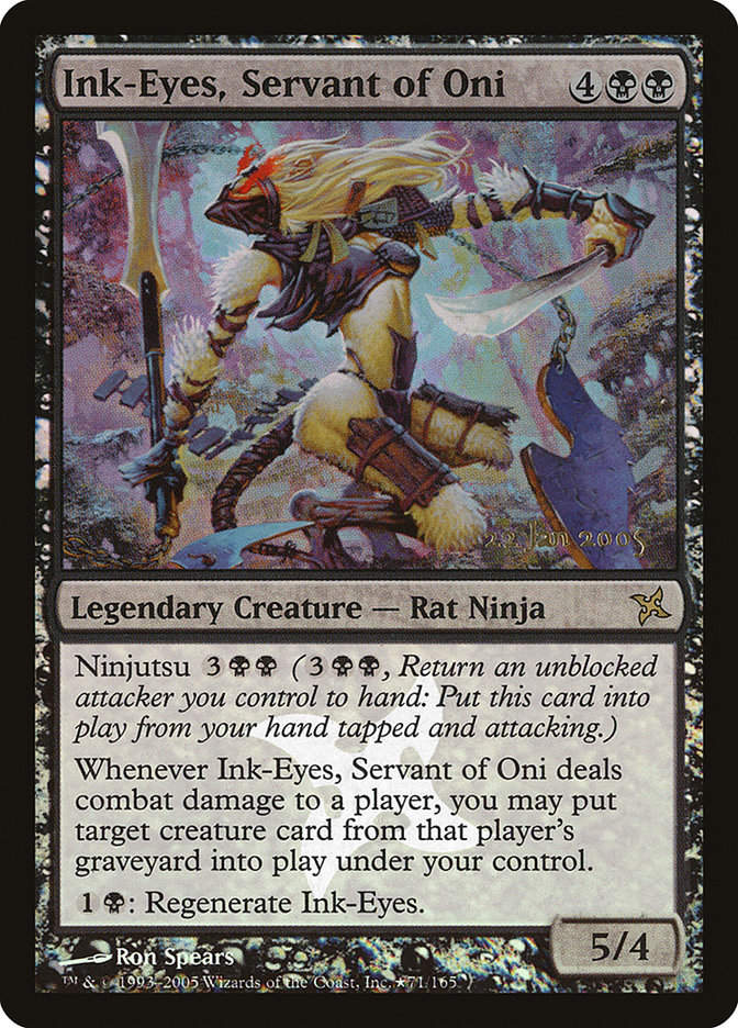 Ink-Eyes, Servant of Oni (PBOK) (71★) / Foil