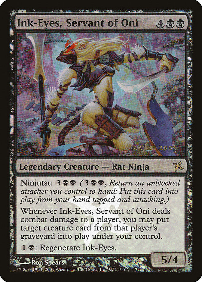 Ink-Eyes, Servant of Oni (PBOK) (71★) / Foil