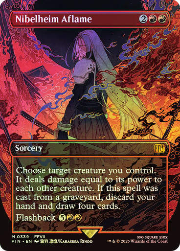 Nibelheim Aflame (FIN) (339) / Borderless / Foil