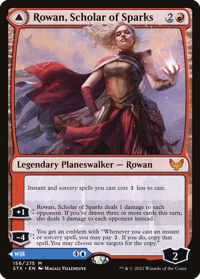 Rowan, Scholar of Sparks // Will, Scholar of Frost (STX) (156)