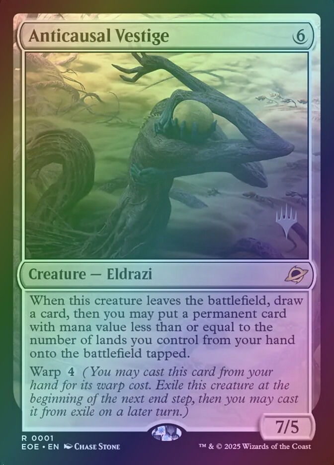 Anticausal Vestige (PEOE) (1p) / Foil